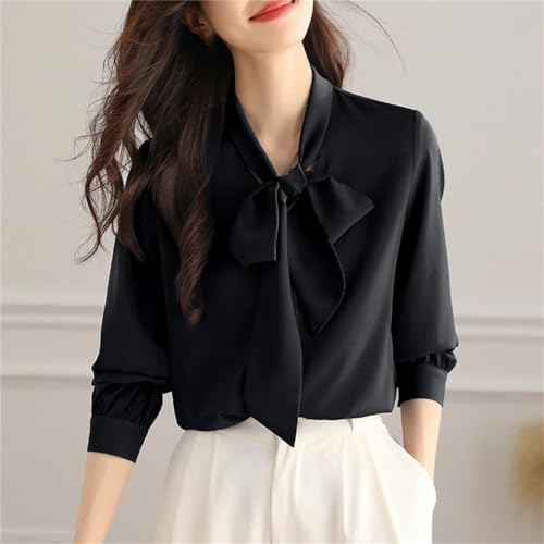 Camisas De Moda para Mujer, Blusas De Manga Larga, Blusa Sólida para Primavera, Verano Y Otoño, Camisa De Ropa De Trabajo De Oficina