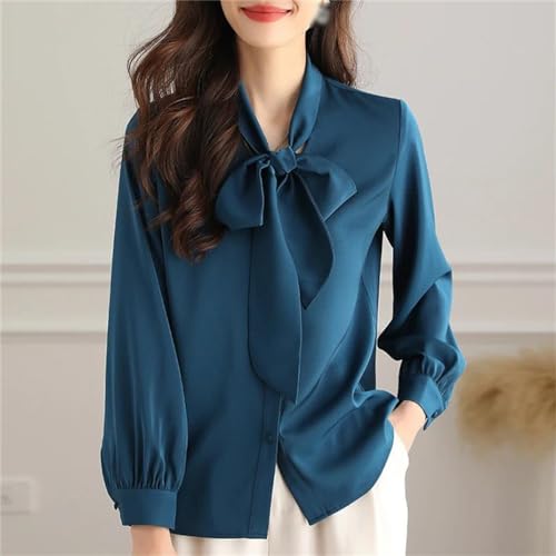 Camisas De Moda para Mujer, Blusas De Manga Larga, Blusa Sólida para Primavera, Verano Y Otoño, Camisa De Ropa De Trabajo De Oficina